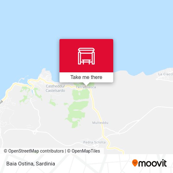 Baia Ostina map