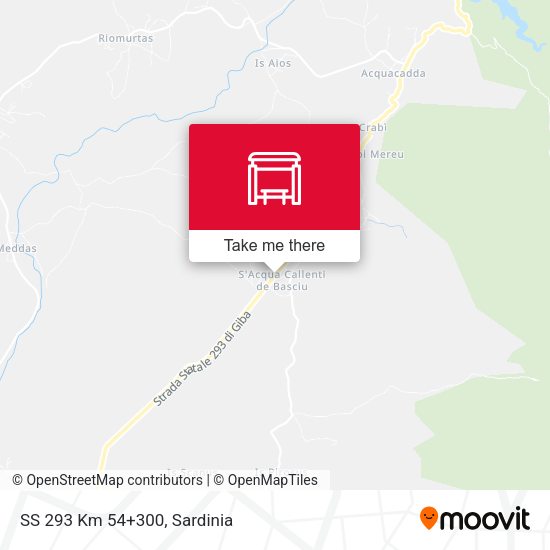 SS 293 Km 54+300 map