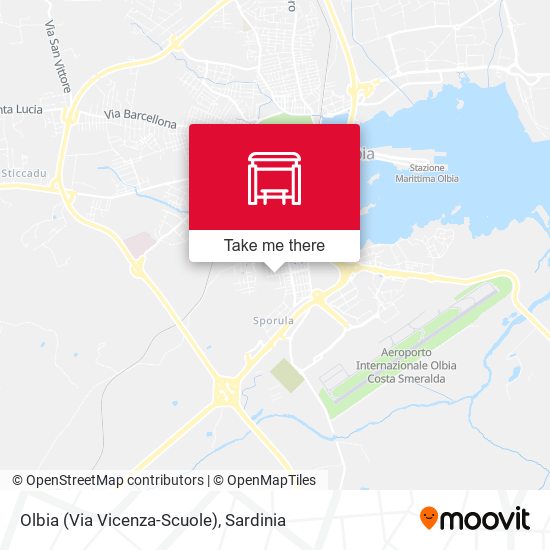 Olbia (Via Vicenza-Scuole) map