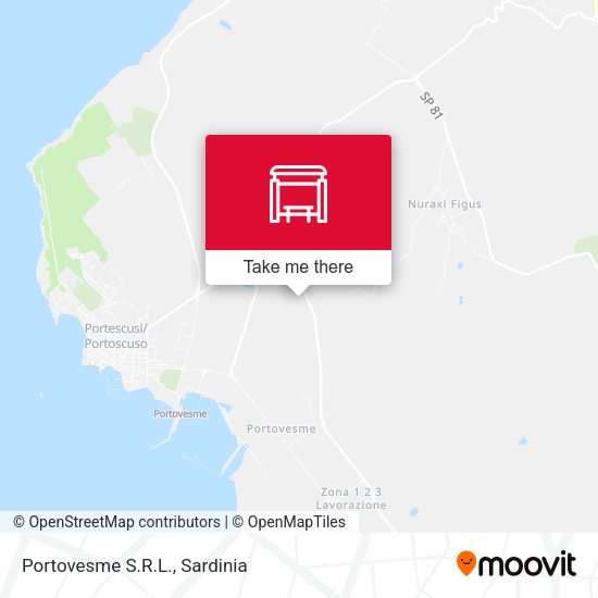 Portovesme S.R.L. map