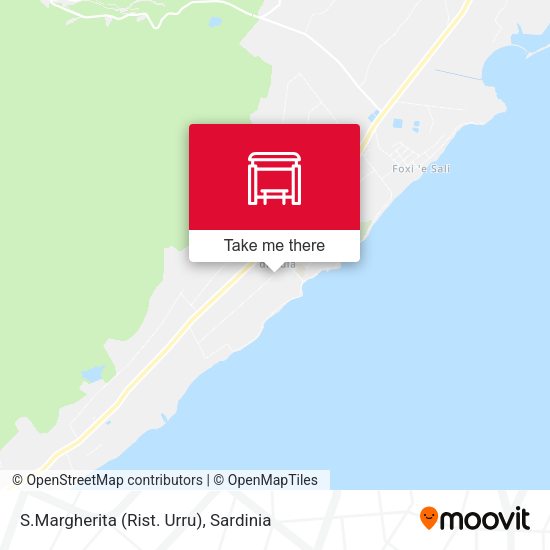 S.Margherita (Rist. Urru) map