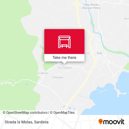Strada Is Molas map