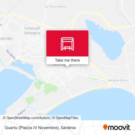 Quartu (Piazza IV Novembre) map