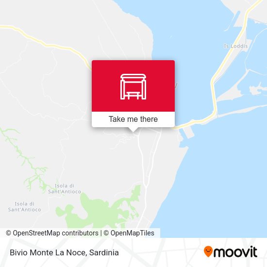 Bivio Monte La Noce map