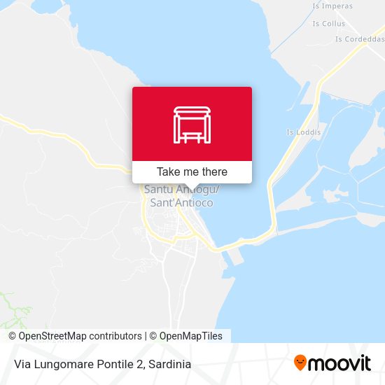Via Lungomare Pontile 2 map