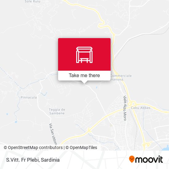 S.Vitt. Fr Plebi map