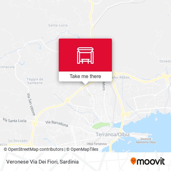 Veronese Via Dei Fiori map