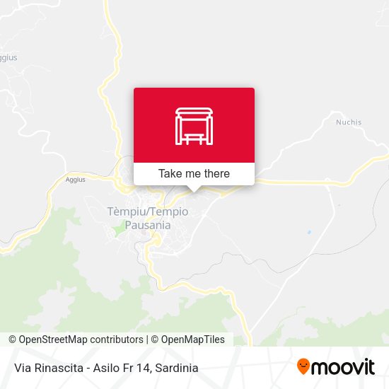 Via Rinascita - Asilo Fr 14 map