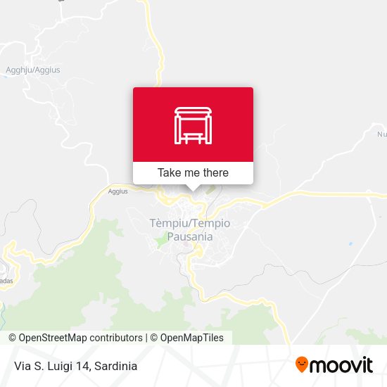 Via S. Luigi 14 map
