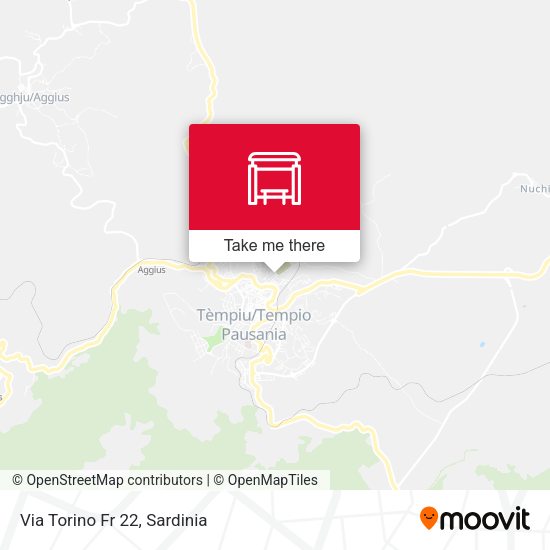 Via Torino Fr 22 map