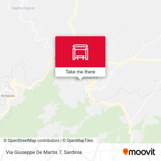 Via Giuseppe De Martis 7 map