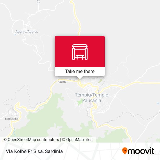 Via Kolbe Fr Sisa map