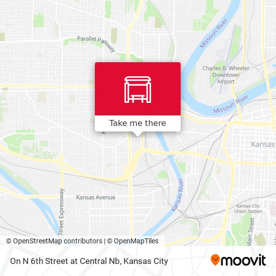 Mapa de On N 6th Street at Central Nb