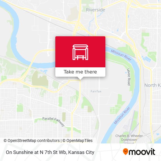 Mapa de On Sunshine at N 7th St Wb