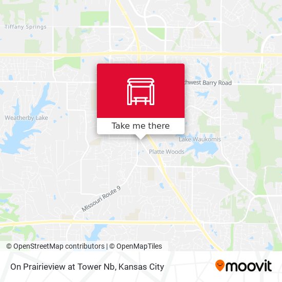 Mapa de On Prairieview at Tower Nb
