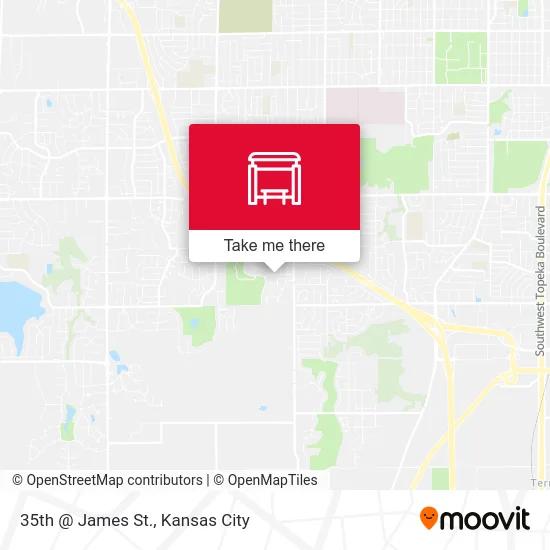 35th @ James St. map