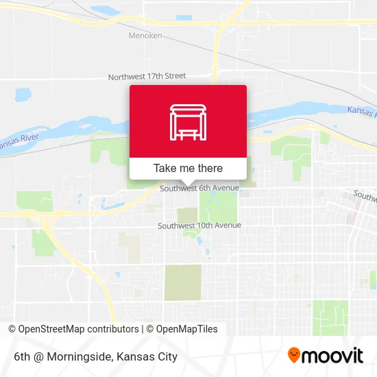 6th @ Morningside map