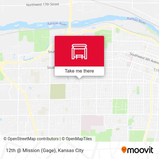 12th @ Mission (Gage) map