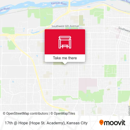17th @ Hope  (Hope St. Academy) map