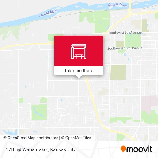Mapa de 17th @ Wanamaker