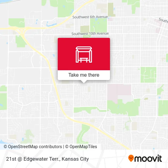 21st @ Edgewater Terr. map