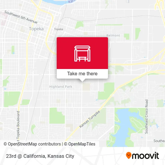 23rd @ California map