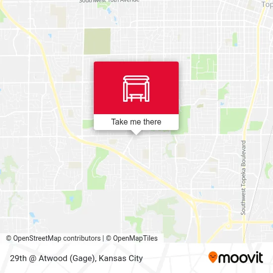 29th @ Atwood  (Gage) map