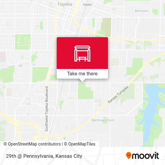 29th @ Pennsylvania map