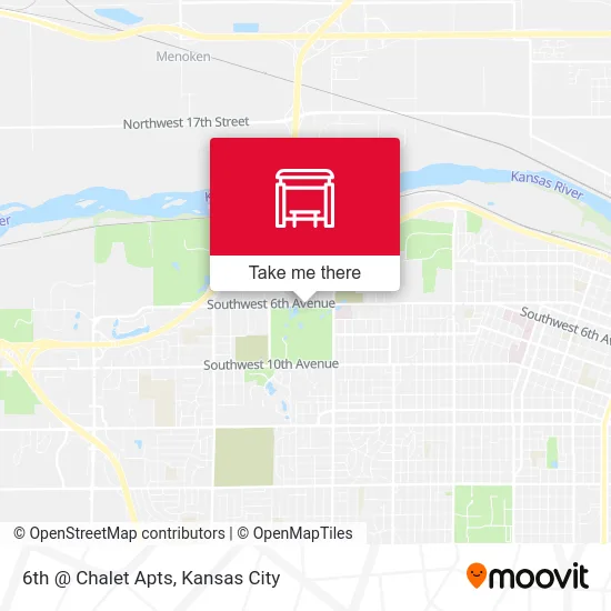 Mapa de 6th @ Chalet Apts