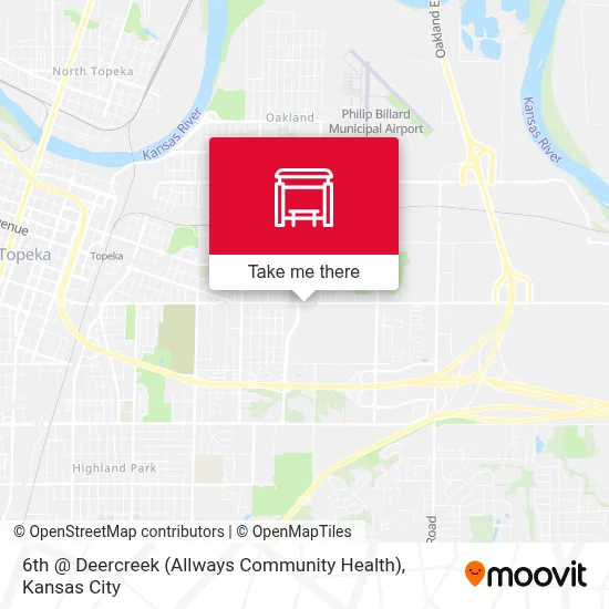 6th @ Deercreek  (Allways Community Health) map