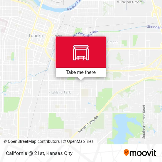 California @ 21st map