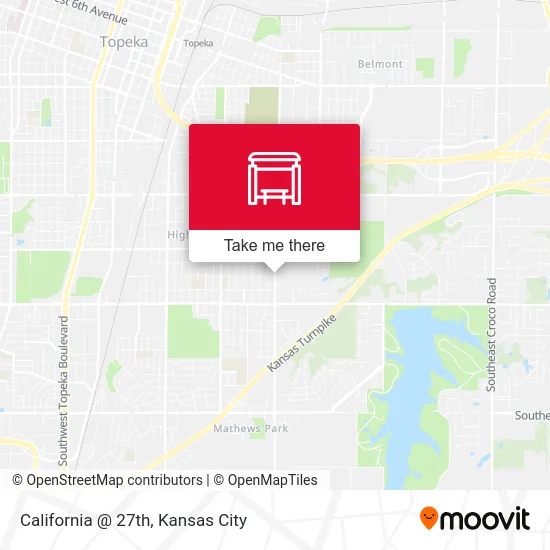 California @ 27th map