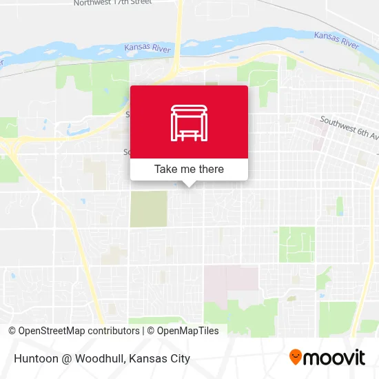 Huntoon @ Woodhull map