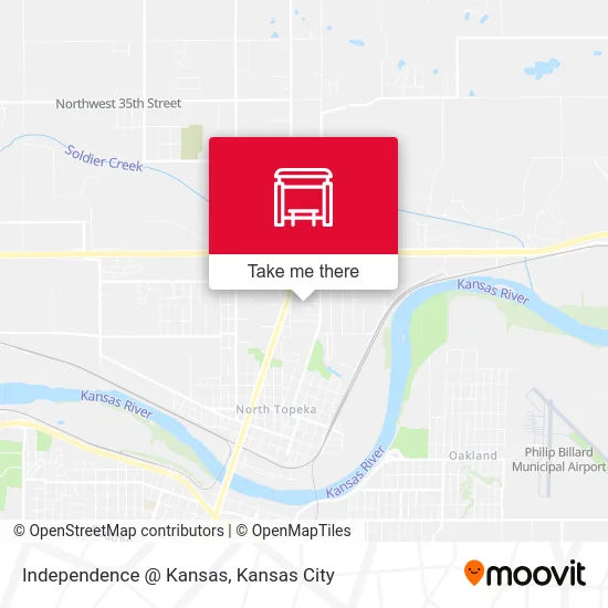 Independence @ Kansas map