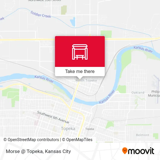 Morse @ Topeka map