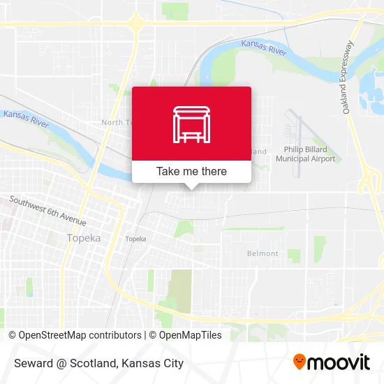 Seward @ Scotland map