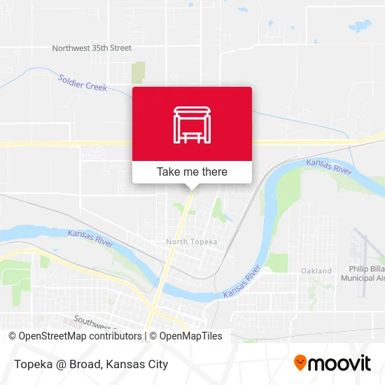 Topeka @ Broad map