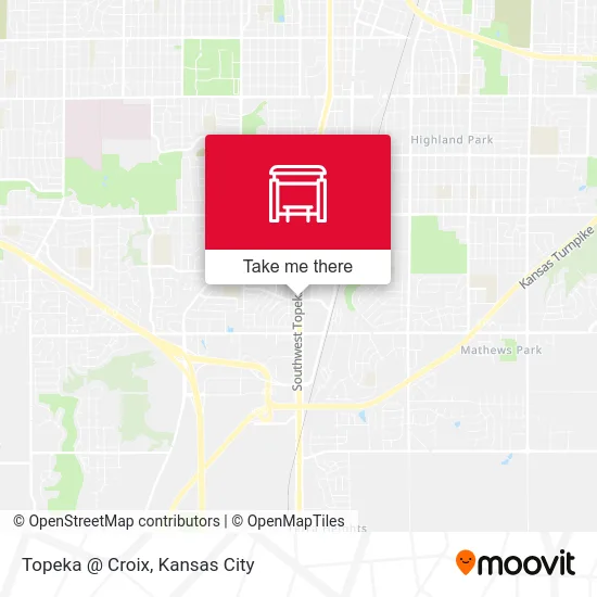 Topeka @ Croix map