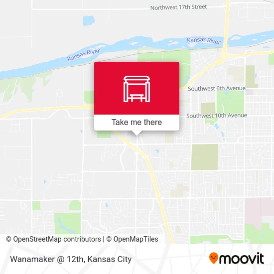 Wanamaker @ 12th map