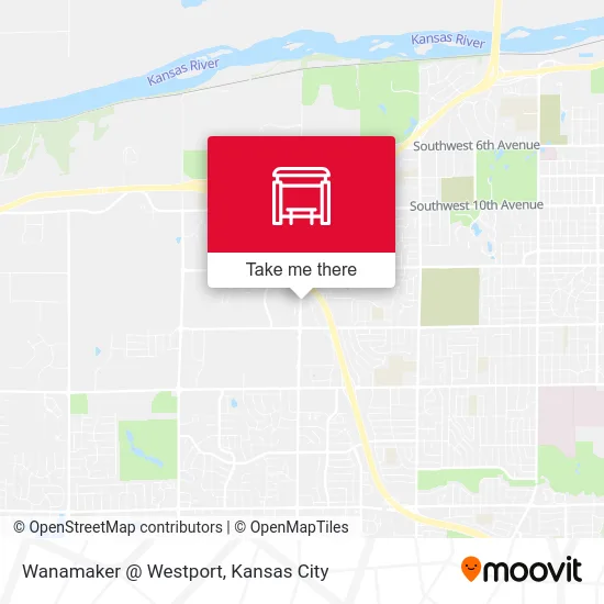 Wanamaker @ Westport map