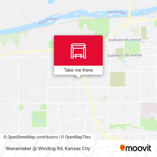 Wanamaker @ Winding Rd map