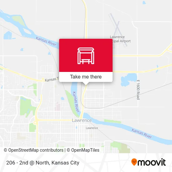 206 - 2nd @ North map