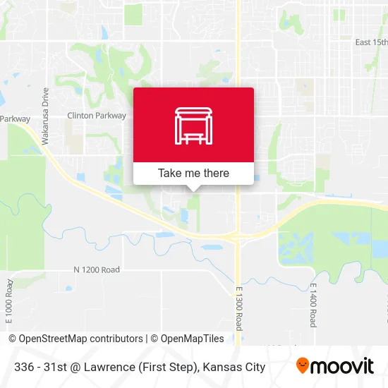 336 - 31st @ Lawrence (First Step) map
