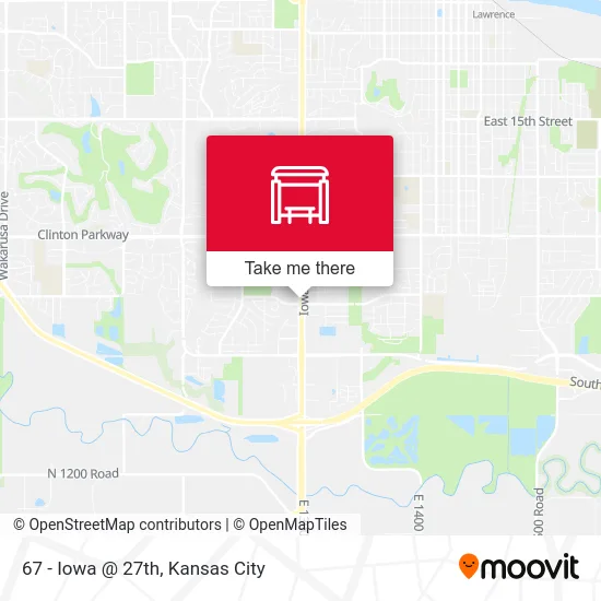 67 - Iowa @ 27th map