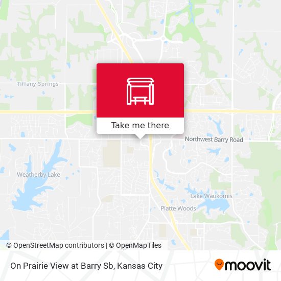On Prairie View at Barry Sb map