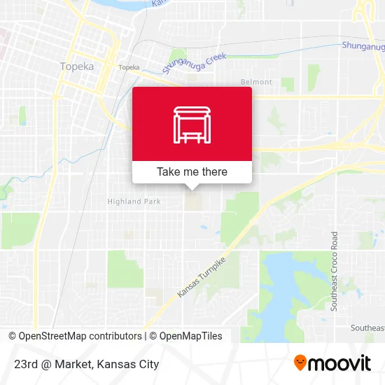 23rd @ Market map