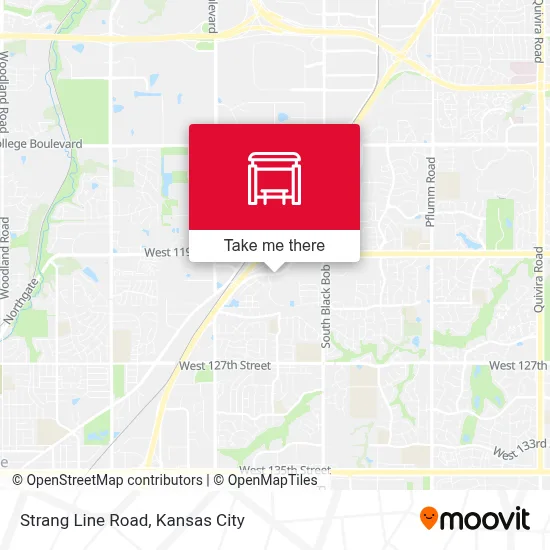 Strang Line Road map