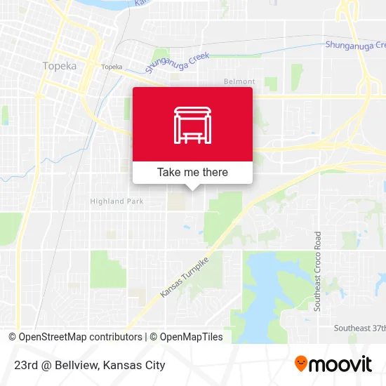 23rd @ Bellview map