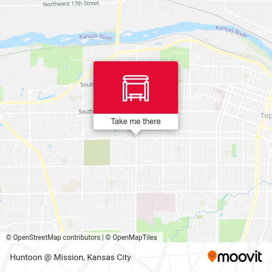 Huntoon @ Mission map