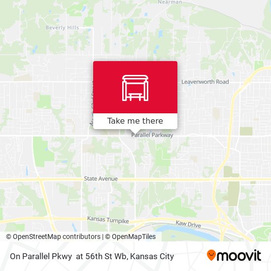 Mapa de On Parallel Pkwy  at 56th St Wb